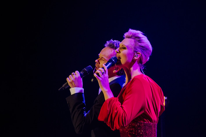 2015-11-21 - Sanna Nielsen & Anders Glenmark från Malmö Live Konserthus, Malmö