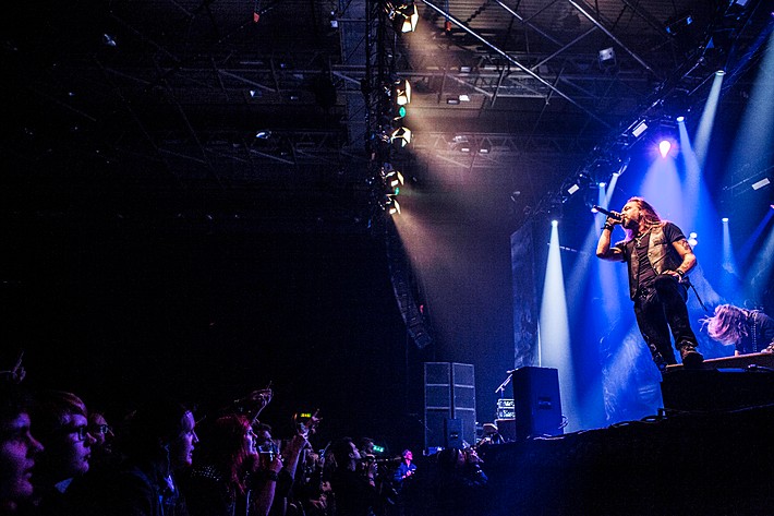 2015-11-28 - Hammerfall från Scandinavium, Göteborg