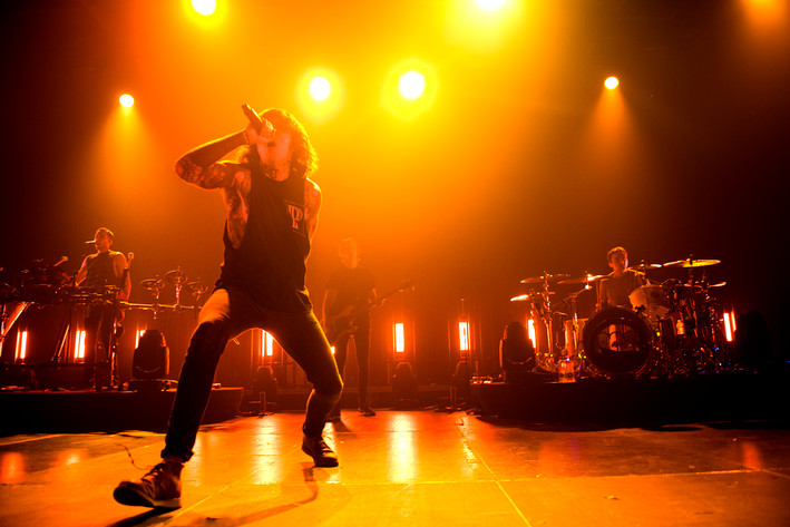 2015-11-14 - Bring Me The Horizon från Arenan, Stockholm