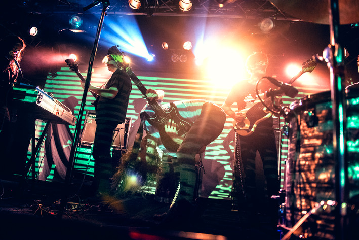 2016-02-23 - King Gizzard & The Lizard Wizard från Debaser Strand, Stockholm
