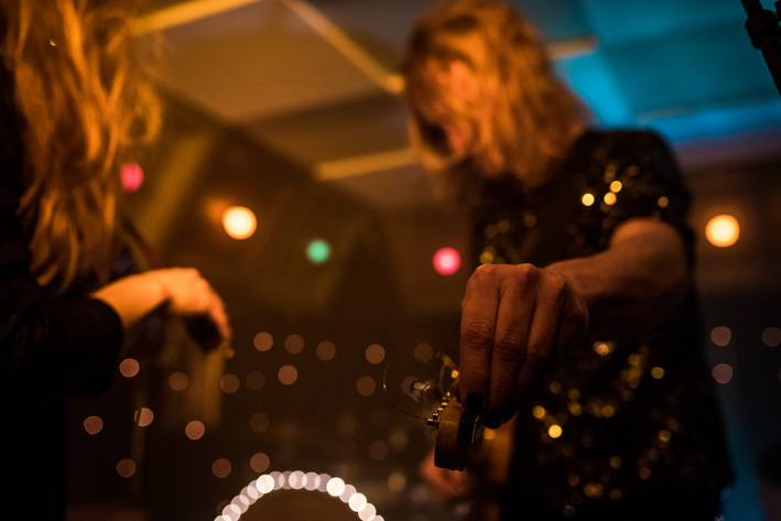 2016-02-25 - Billie the Vision & the Dancers från Kafé de luxe, Växjö