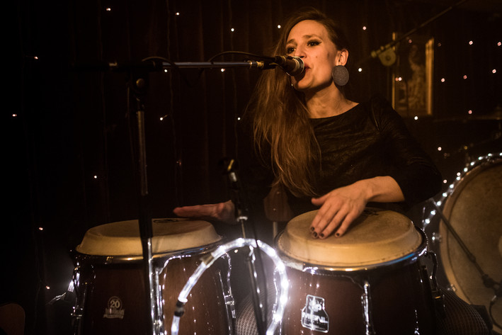 2016-02-25 - Billie the Vision & the Dancers från Kafé de luxe, Växjö
