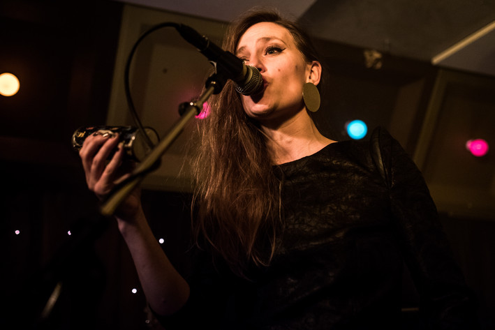 2016-02-25 - Billie the Vision & the Dancers från Kafé de luxe, Växjö