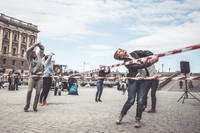 2016-04-14 - Dansa bort danstillståndet med DJ Rossana Dinamarca & AmberValent + motion:motion från Mynttorget, Stockholm