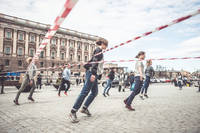 2016-04-14 - Dansa bort danstillståndet med DJ Rossana Dinamarca & AmberValent + motion:motion från Mynttorget, Stockholm