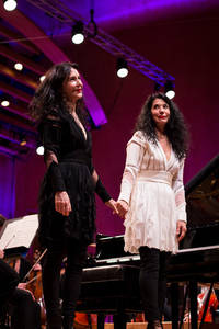 2016-04-14 - Philip Glass med systrarna Labèque från Konserthuset, Göteborg