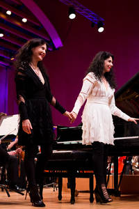 2016-04-14 - Philip Glass med systrarna Labèque från Konserthuset, Göteborg