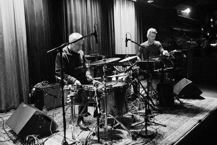 2016-04-23 - Burnt Friedman & Jaki Liebezeit från Fasching, Stockholm