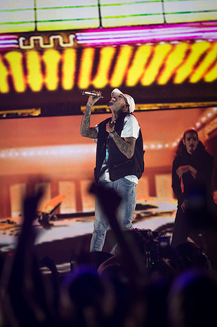 2016-06-02 - Chris Brown från Globen, Stockholm