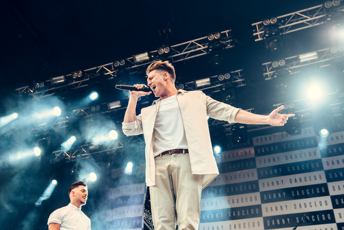 2016-06-03 - Danny Saucedo från Gröna Lund, Stockholm