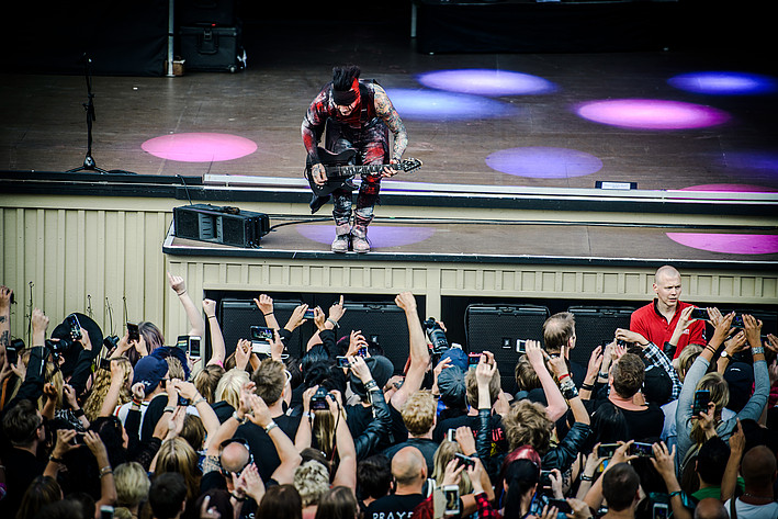 2016-06-22 - Sixx:A.M. från Gröna Lund, Stockholm