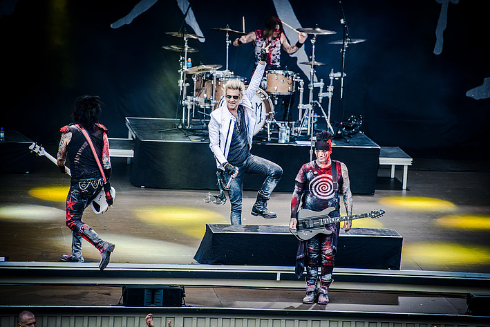 2016-06-22 - Sixx:A.M. från Gröna Lund, Stockholm