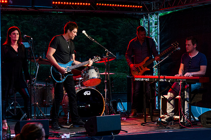 2016-06-23 - Thomas Larsson & The Evil Donkeys från Liljan, Borlänge