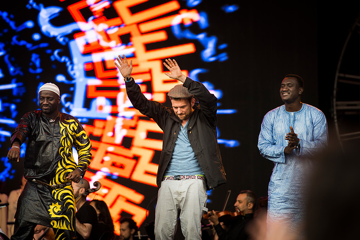2016-06-29 - The Orchestra of Syrian Musicians + Damon Albarn från Roskildefestivalen, Roskilde