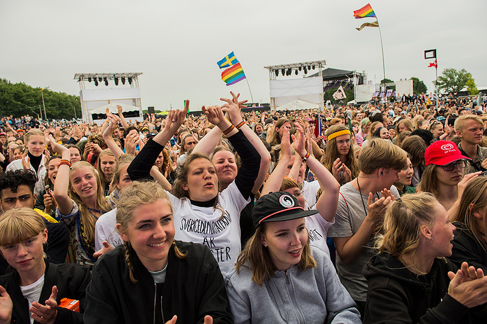 2016-06-30 - Silvana Imam från Roskildefestivalen, Roskilde