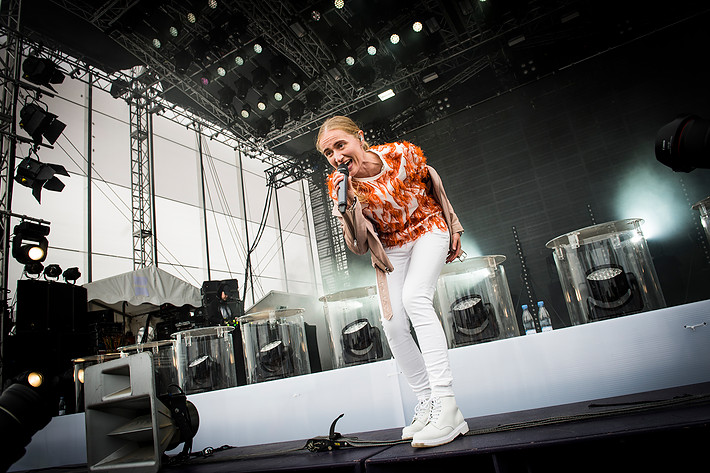 2016-06-30 - Silvana Imam från Roskildefestivalen, Roskilde