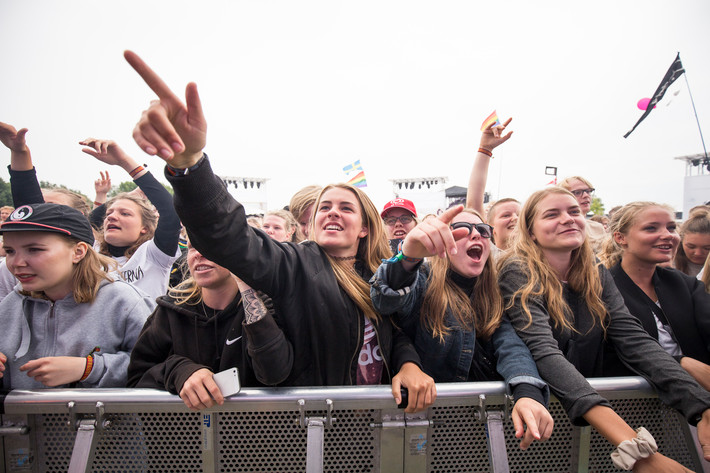 2016-06-30 - Silvana Imam från Roskildefestivalen, Roskilde