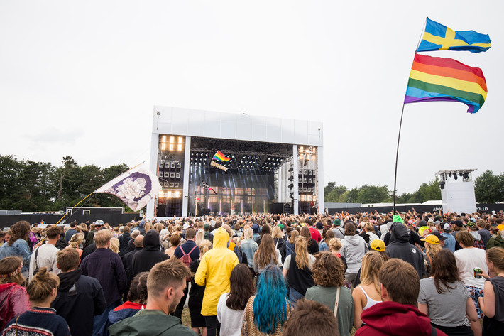 2016-06-30 - Silvana Imam från Roskildefestivalen, Roskilde