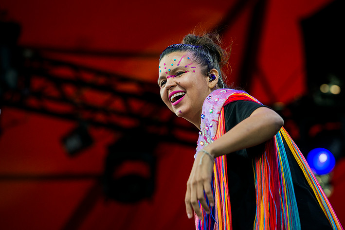 2016-06-30 - Bomba Estéreo från Roskildefestivalen, Roskilde