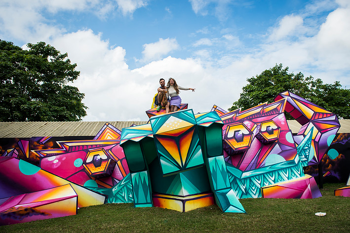 2016-06-30 - Områdesbilder från Roskildefestivalen, Roskilde