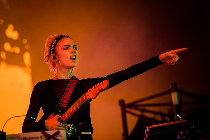 2016-06-30 - Grimes från Roskildefestivalen, Roskilde
