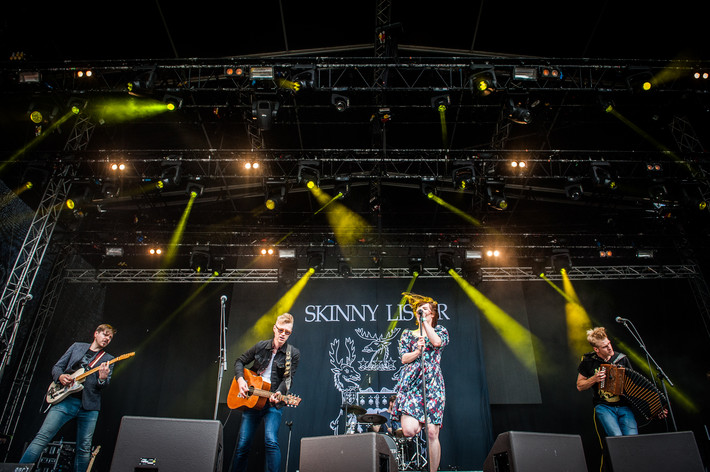 2016-07-01 - Skinny Lister från Bråvalla, Norrköping