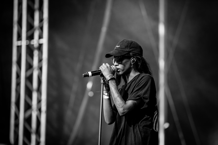 2016-07-01 - Angel Haze från Bråvalla, Norrköping