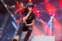 2016-07-01 - Angel Haze från Bråvalla, Norrköping
