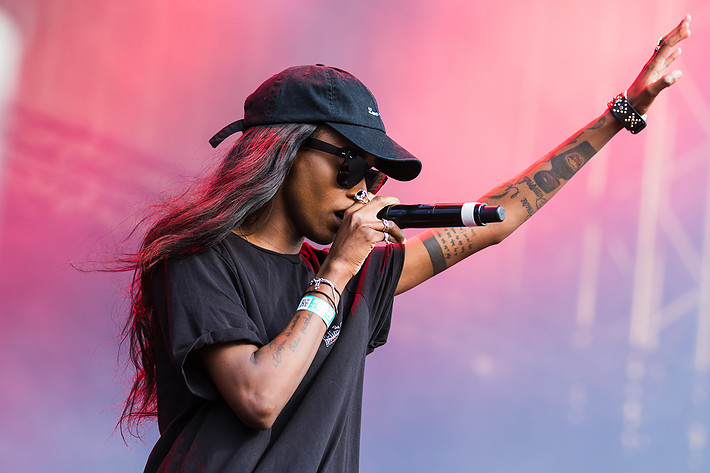 2016-07-01 - Angel Haze från Bråvalla, Norrköping
