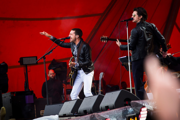 2016-07-02 - The Last Shadow Puppets från Roskildefestivalen, Roskilde