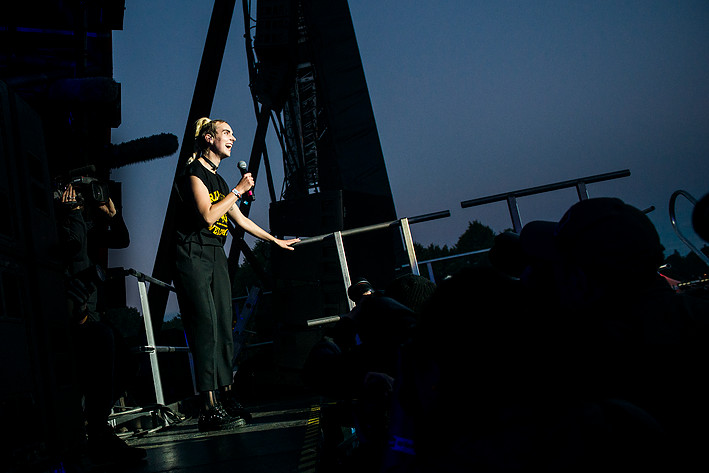 2016-07-02 - MØ från Roskildefestivalen, Roskilde