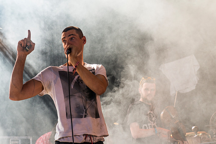 2016-07-07 - Gustaf Norén med familj från Peace & Love, Borlänge