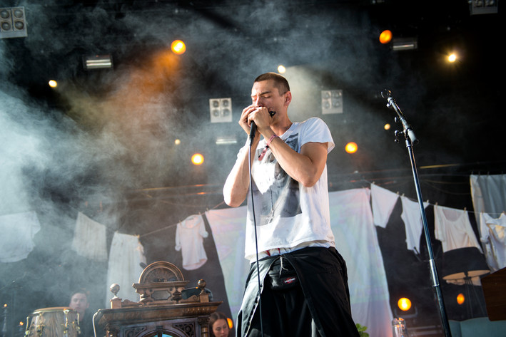 2016-07-07 - Gustaf Norén med familj från Peace & Love, Borlänge