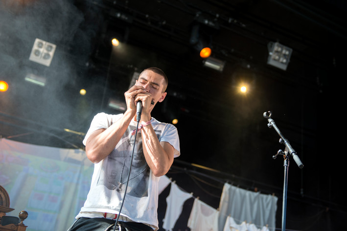 2016-07-07 - Gustaf Norén med familj från Peace & Love, Borlänge