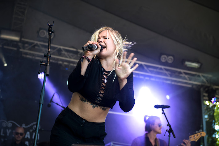2016-07-07 - Lisa Lystam Family Band från Peace & Love, Borlänge