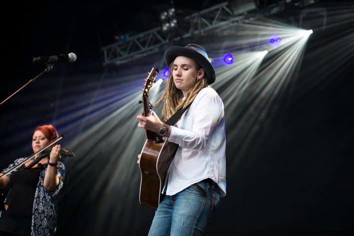 2016-07-07 - Moa Lignell från Peace & Love, Borlänge