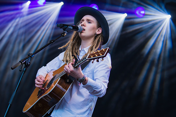 2016-07-07 - Moa Lignell från Peace & Love, Borlänge