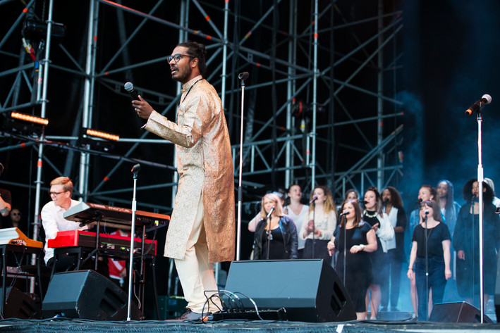 2016-07-09 - Tensta Gospel Choir från Peace & Love, Borlänge