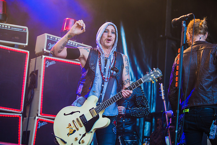 2016-07-09 - Backyard Babies från Peace & Love, Borlänge