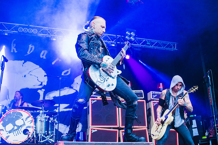 2016-07-09 - Backyard Babies från Peace & Love, Borlänge