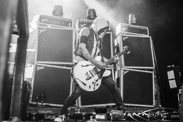 2016-07-09 - Backyard Babies från Peace & Love, Borlänge