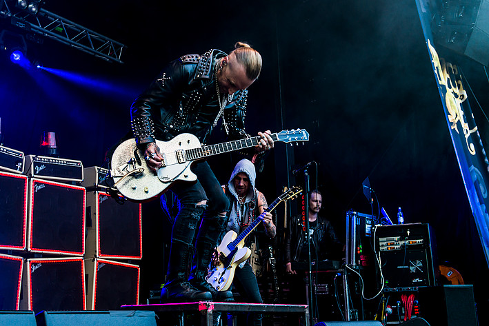 2016-07-09 - Backyard Babies från Peace & Love, Borlänge