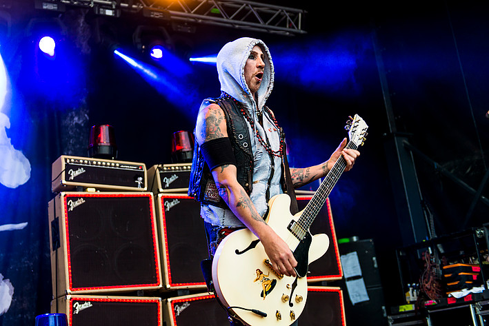 2016-07-09 - Backyard Babies från Peace & Love, Borlänge