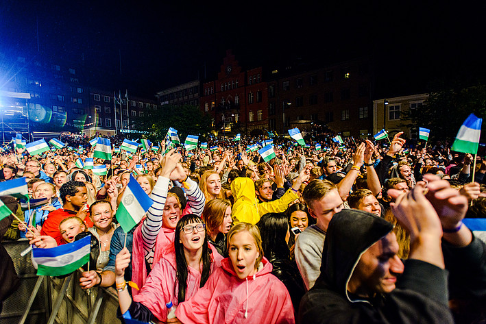 2016-07-29 - Presidenttalet från Storsjöyran, Östersund