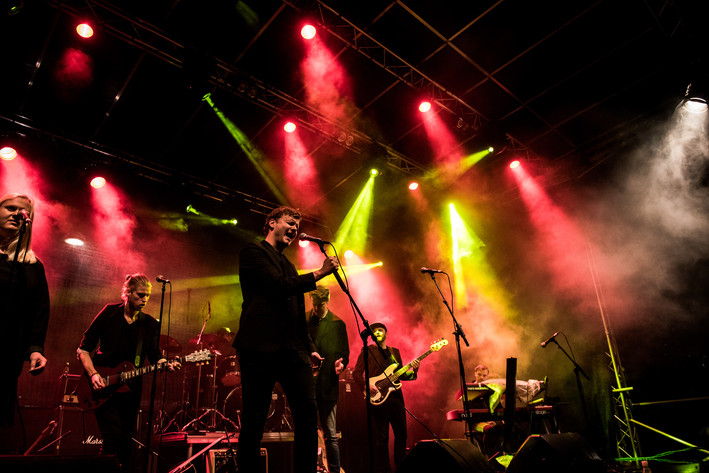 2016-08-12 - Växjö Floyd Orchestra från Karl Oskar-dagarna, Växjö