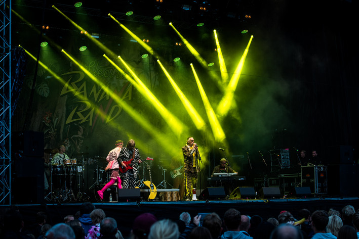 2016-08-13 - Electric Banana Band från Karl Oskar-dagarna, Växjö