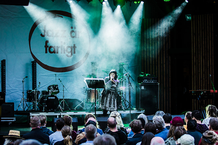 2016-08-17 - Lydia Lunch från Liseberg, Jazz är farligt, Göteborg