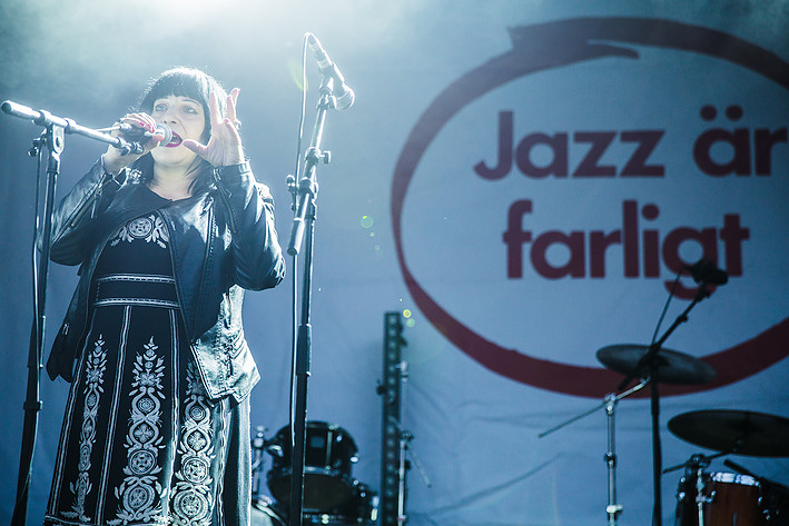 2016-08-17 - Lydia Lunch från Liseberg, Jazz är farligt, Göteborg