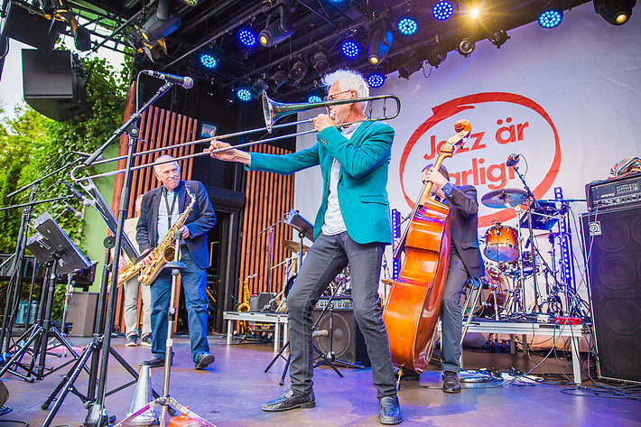 2016-08-17 - Gilbert Holmström Quartet + Jonas Kullhammar från Liseberg, Jazz är farligt, Göteborg