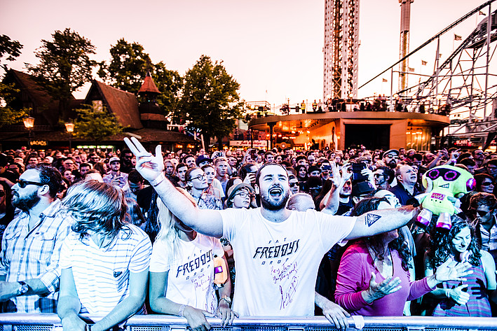2016-08-26 - Fat Freddy´s Drop från Gröna Lund, Stockholm